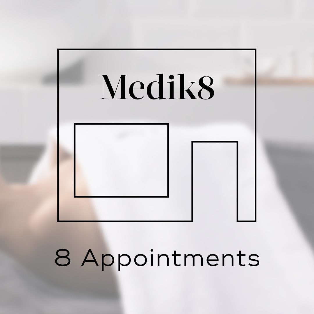 Read more about the article 8 APPOINTMENTS.
 What can you expect over the 8 appointments during your 12 Week…