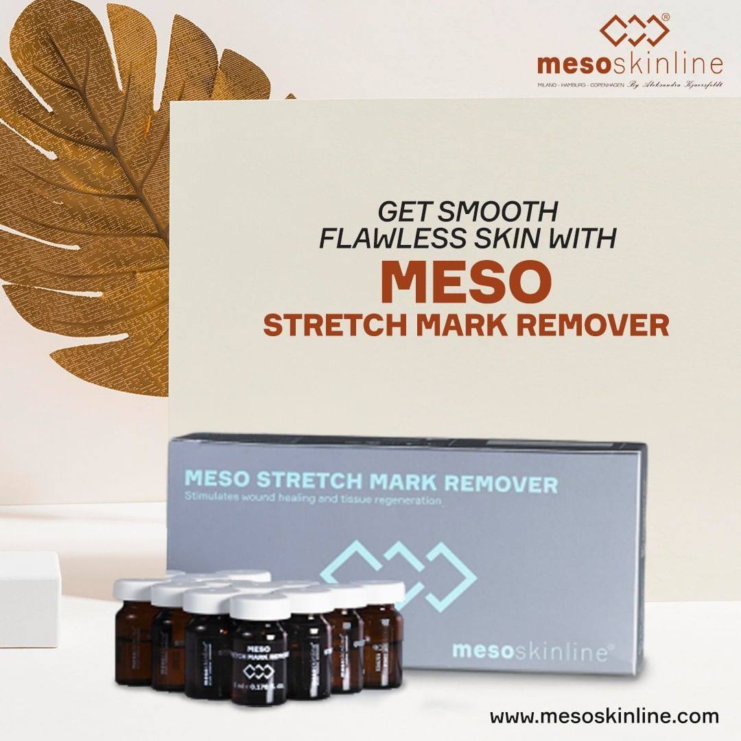 Read more about the article MESO STRETCH MARK REMOVER
 Reduces stretch marks with MESO STRETCH MARK REMOVER
 Regenerates the skin and reduce stretch marks (both white and red). B…