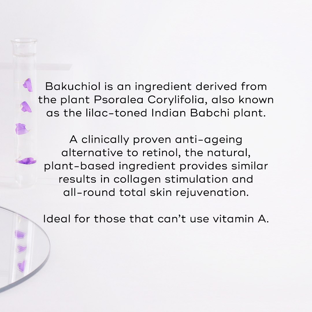 WHAT IS BAKUCHIOL? It's time to nerd out and learn a little more about our lates...