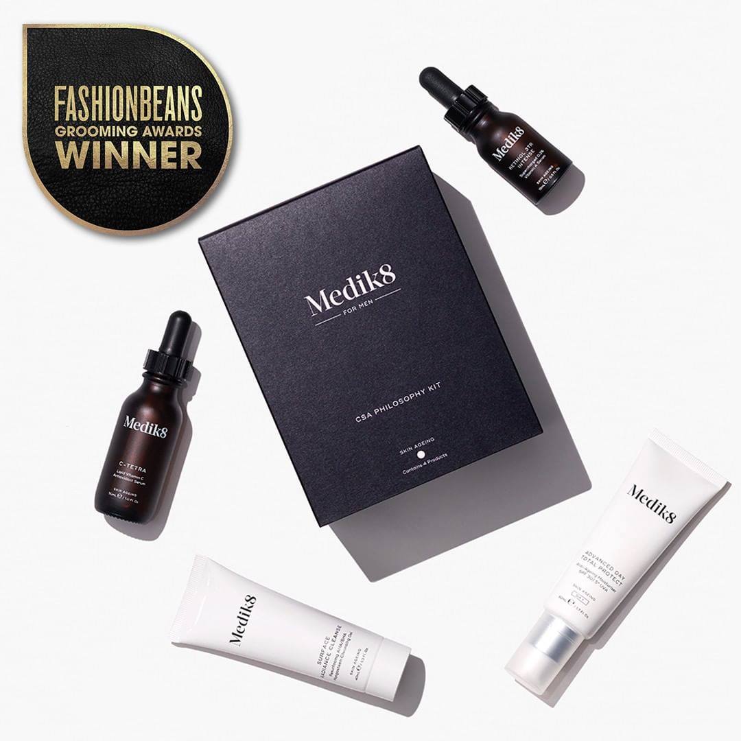 Read more about the article WINNER: CSA PHILOSOPHY KIT. Medik8 For Men CSA Philosophy Kit WINS @fashion…